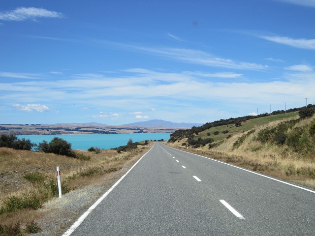 Nieuw Zeeland, langs Lake Tanaki